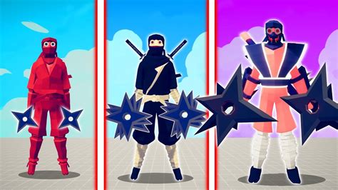 Evolution Of Ultimate Ninja Tabs Totally Accurate Battle Simulator