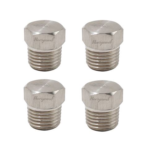 Amazon Horiznext Npt 1 4 Male Threaded Hex Head Pipe Plug