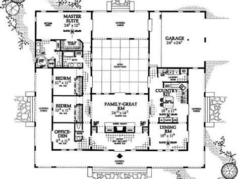 T Shaped House Floor Plans