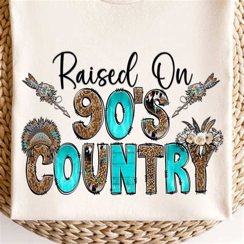 Raised On Country Shirt Etsy