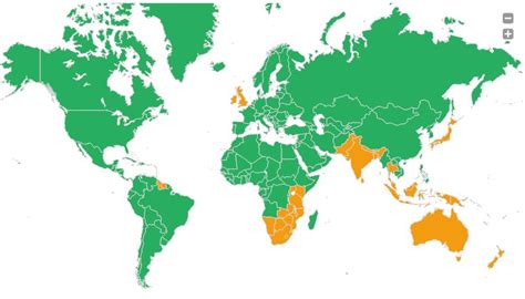 A List of Countries That Drive on the Left and Right Side ...