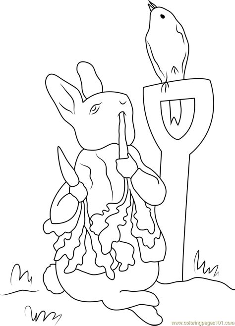 Peter Rabbit Coloring Pages at GetDrawings | Free download