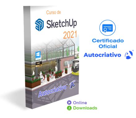 Curso de SketchUp 2021 Básico ao Avançado Autocriativo