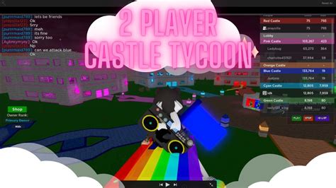 2 Player Castle Tycoon Roblox YouTube