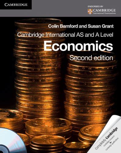 Cambridge International As Level And A Level Economics Coursebook With Cd Rom Bamford Colin