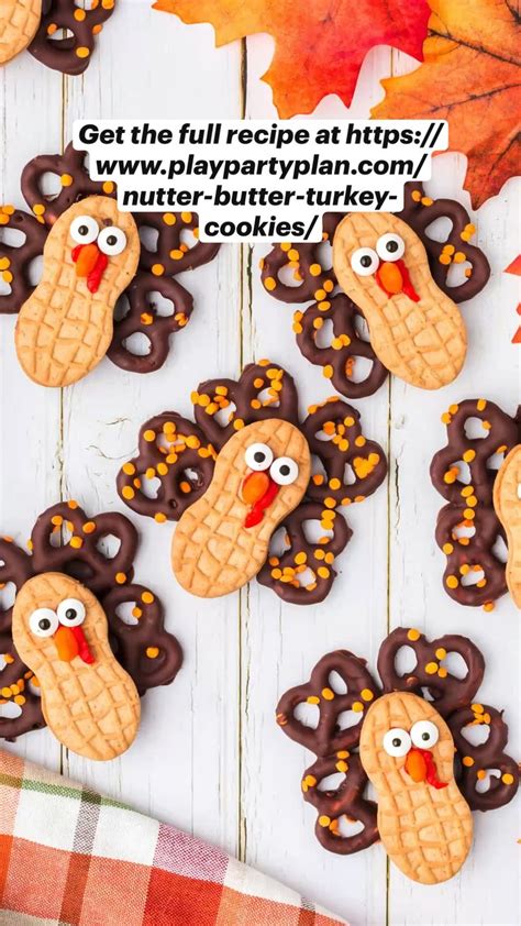 Nutter Butter Turkey Cookies Thanksgiving Treats Turkey Cookies Thanksgiving Sweet Treats