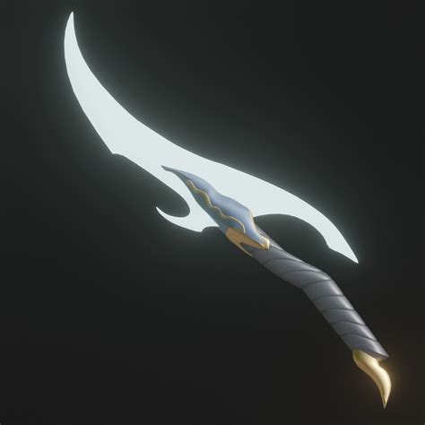 3D model Barukas Dagger Solo Leveling VR / AR / low-poly | CGTrader