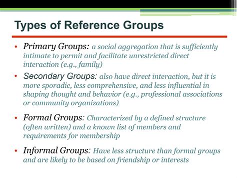 Reference Group Sociology 2
