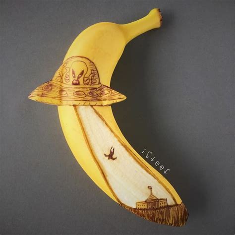 Artist Turns Bananas Into True Works Of Art And The Result Is