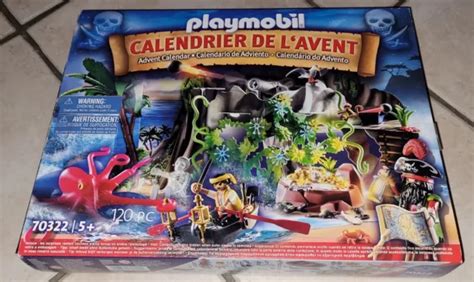 CALENDRIER DE L AVENT Playmobil 70322 Pirates Neuf EUR 24 89