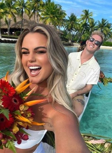 Swimwear Designer Karina Irby Gets Hitched In White Bikini At Stunning