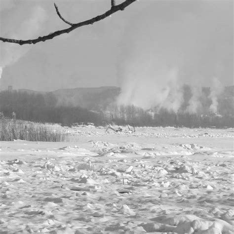 Ice Jam On Nechako River British Columbia Photo City Of Prince George