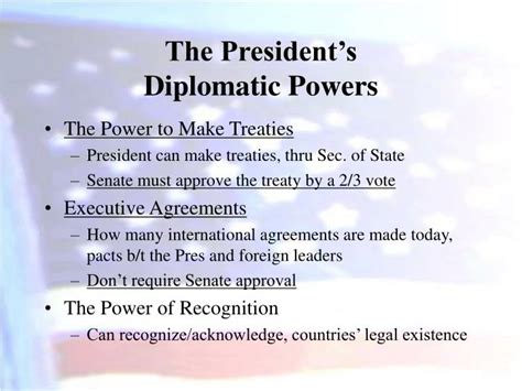 Ppt The Presidency Powerpoint Presentation Id1405856