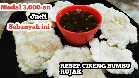 Resep Cireng Bumbu Rujak Enak Gurih Dan Murah Modal Cuma An