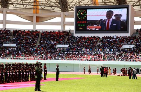 ZAMBIA-LUSAKA-ELECTED PRESIDENT-EDGAR LUNGU-INAUGURATION