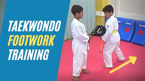 Taekwondo Footwork For Beginners Training Highlights Shifting