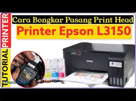 Cara Head Cleaning Printer Epson Ecotank L Secara