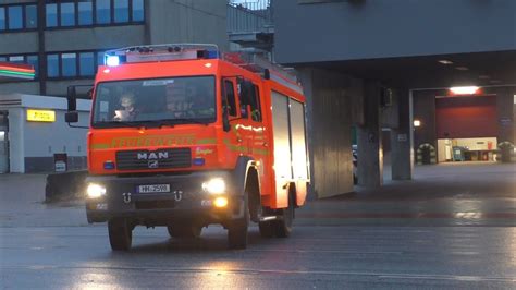 Wachausfahrt Einsatzfahrt Freiwillige Feuerwehr Hamburg Eimsb Ttel