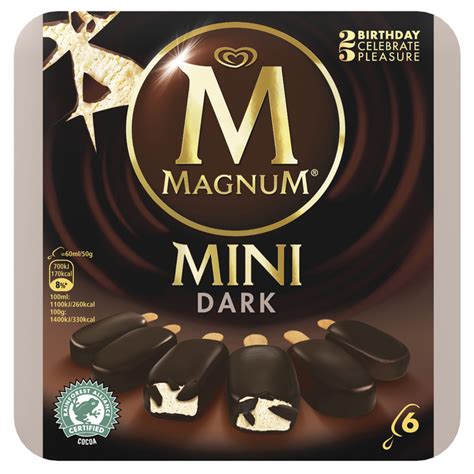 Mini Dark Chocolate Multipack Golden Horseshoe Wholesale Ice Cream