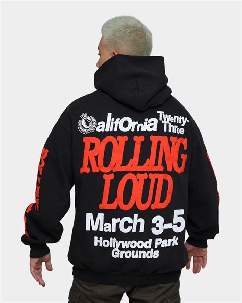 Rolling Loud Rolling Loud Venue Vintage Hoodie Vintage Black Culture