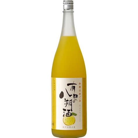 V6292a011和歌のめぐみ【有田の八朔酒】はっさく 一升瓶 リキュール 1800ml 世界一統 和歌山県湯浅町｜jre Mall