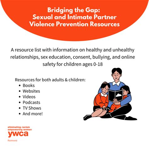 Bridging The Gap Ywca Richmond Sexual Violence Prevention Resources Ywca Of Richmond