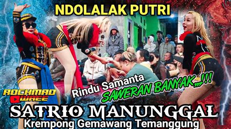 NDOLALAK PUTRI SATRIO MANUNGGAL KREMPONG DI DERMONGANTI GEMAWANG