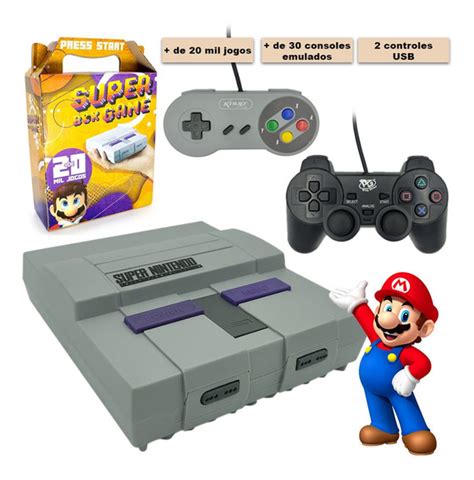 Super Nintendo Mercadolivre