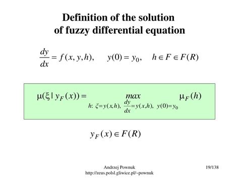 PPT Numerical Solutions Of Fuzzy Partial Differential Equation And