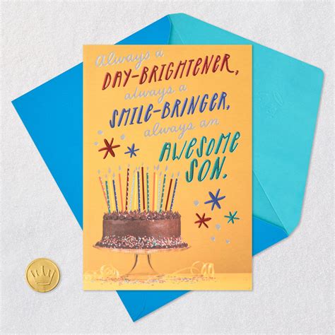 Lots of Love for An Awesome Son Birthday Card - Greeting Cards | Hallmark