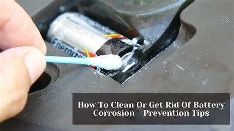 How To Clean Battery Corrosion Video Prevention Tips