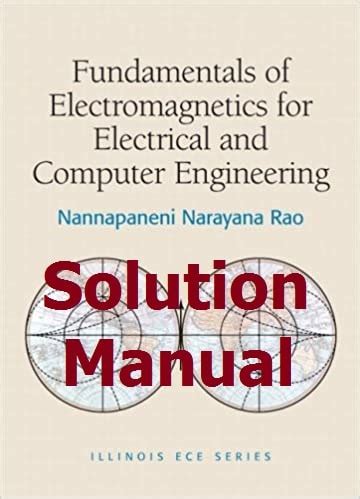 Solution Manual For Fundamentals Of Electromagnetics For Electrical And