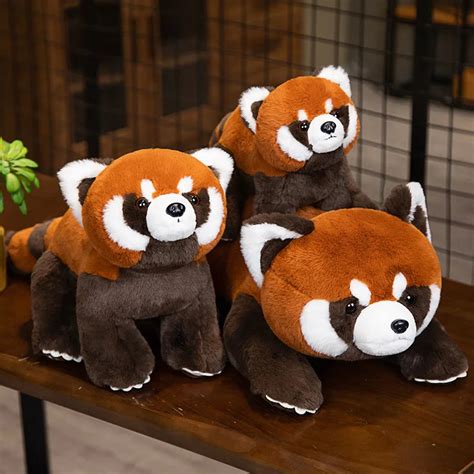 Shop Lifelike Red Panda Stuffed Animal Pillownap™