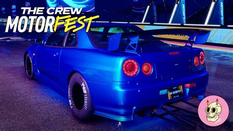 The Crew Motorfest Nissan Skyline R34 Drag Race Thecrewmotorfest Youtube