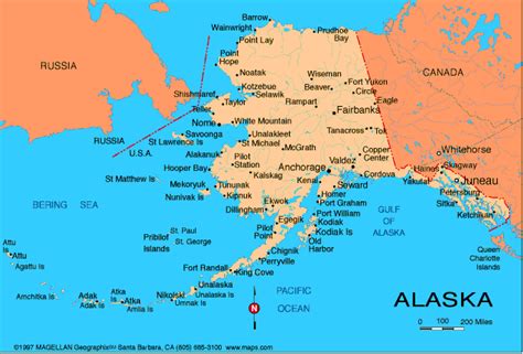 Alaska On The World Map – Map Vector