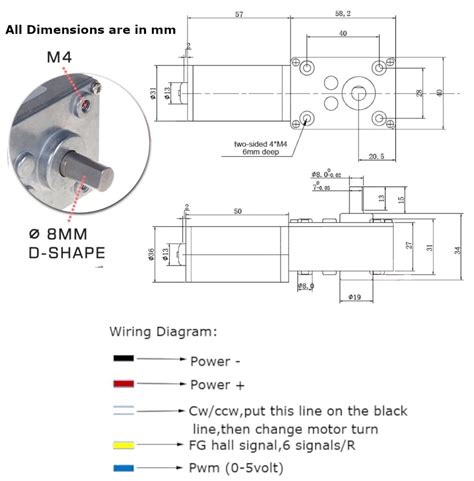 Probots Pb Bldc 5840 3650 12v 80 Rpm Brushless Dc Worm Gear Reduction