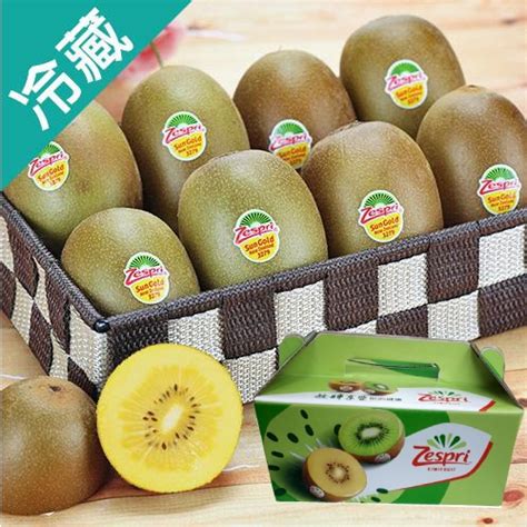 紐西蘭zespri陽光金圓頭奇異果27 20粒箱140g±5粒【愛買冷藏】 其他水果 Yahoo奇摩購物中心