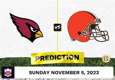 Cardinals Vs Browns Prediction Week 9 Odds Nfl Player Props [2023]