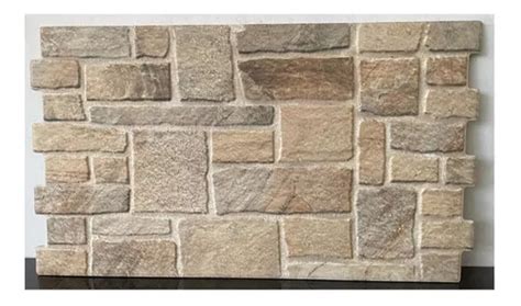 Ceramica Pared Piedra Encastre Almond Ceramicarte Cuotas Sin Inter S