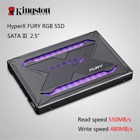 Kingston Hyperx Fury Rgb Ssd Gb Inch Sata Iii Hdd Hard Disk