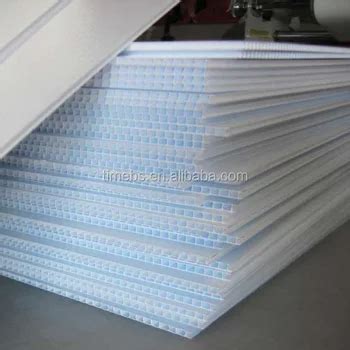 White 4mm Pp Corrugated Plastic Cardboard Sheets Waterproof And Durable - Buy Pp Corrugated ...