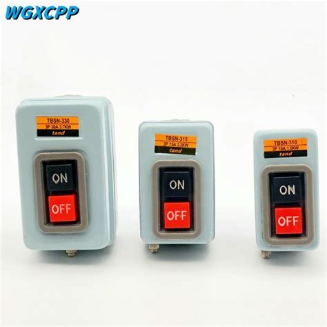 1Db, Tbsn-310/315/330-Metal Kapcsoló Gomb Vezérlő Doboz Teljesítmény ...