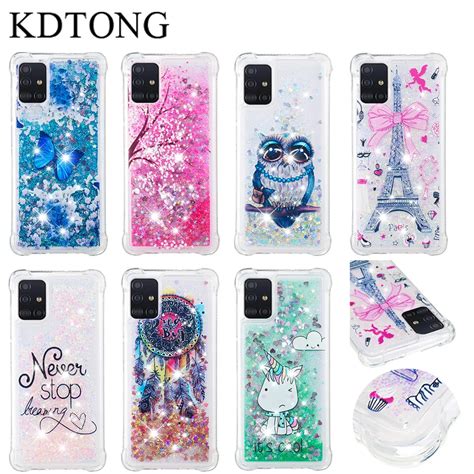 Fashion Glitter Liquid Case For Samsung Galaxy A A Case Cute Liquid