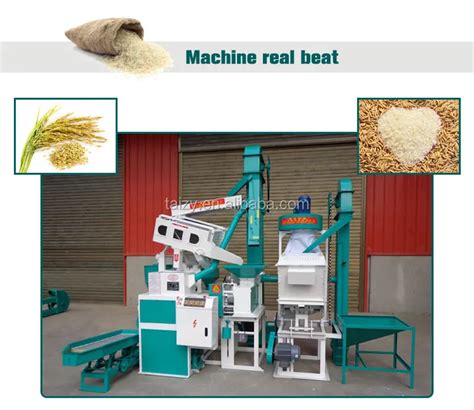 Combined Commercial Complete Paddy Rice Milling Huller Machine