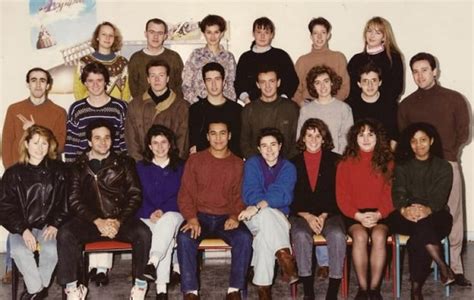 Photo de classe BTS action commerciale 1 ère année de 1989 Lycée Jean