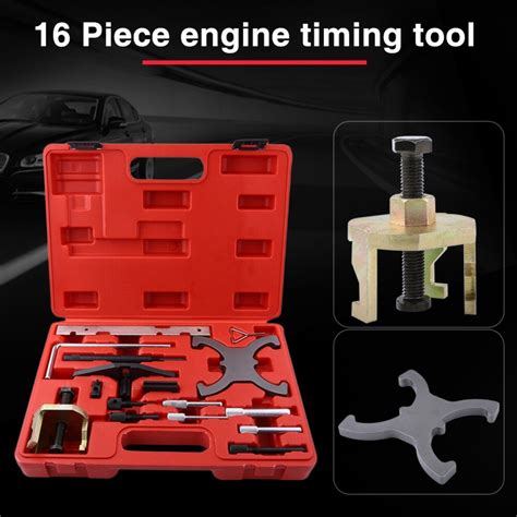 Mgoodoo Engine Camshaft Timing Tool Kit Camshaft And Flywheel Locking Lock Setting Repair Tool Kit