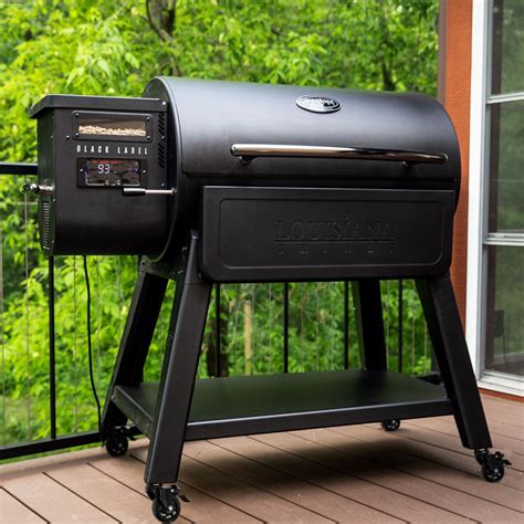 Fumoir Black Label 1000 Louisiana Grills Coval