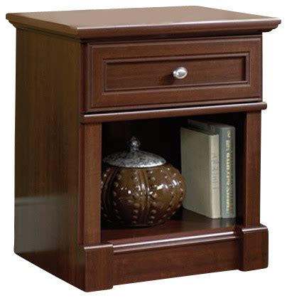 Sauder Palladia Night Stand in Cherry Finish - Transitional ...