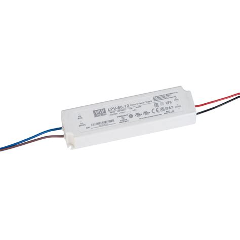 Mean Well Lpv W V Ip Led Power Supply Rapid Electronics