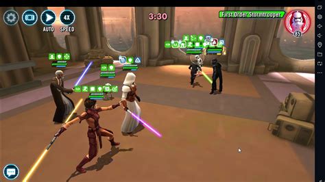 JKR Lead Jedi Knight Luke OB HY Bastila Vs SLKR Double Tank Hux Phasma